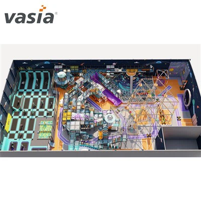 A legjobban tervezett fedett játszótér kötélpályával